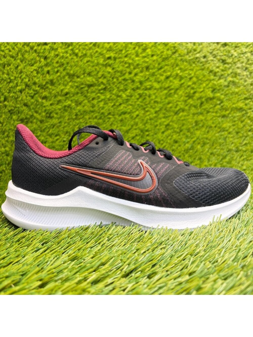 Nike Downshifter 11 Womens Size 6.5 Black White Athletic Running Shoes Sneakers